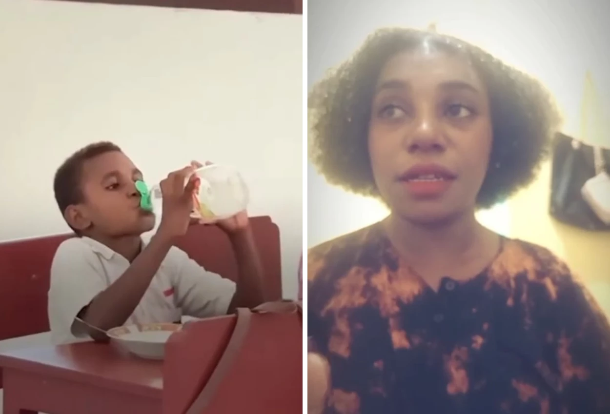 Viral! kakak bocah sd di papua yang minum dari botol sabun cuci piring klarifikasi keluargaku tuh gak susah loh guys