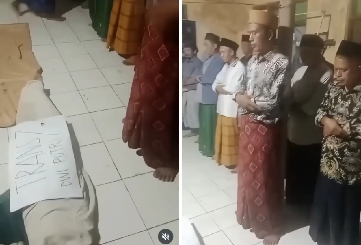 Warga indramayu gelar salat jenazah simbolik untuk trans7 dan presenter
