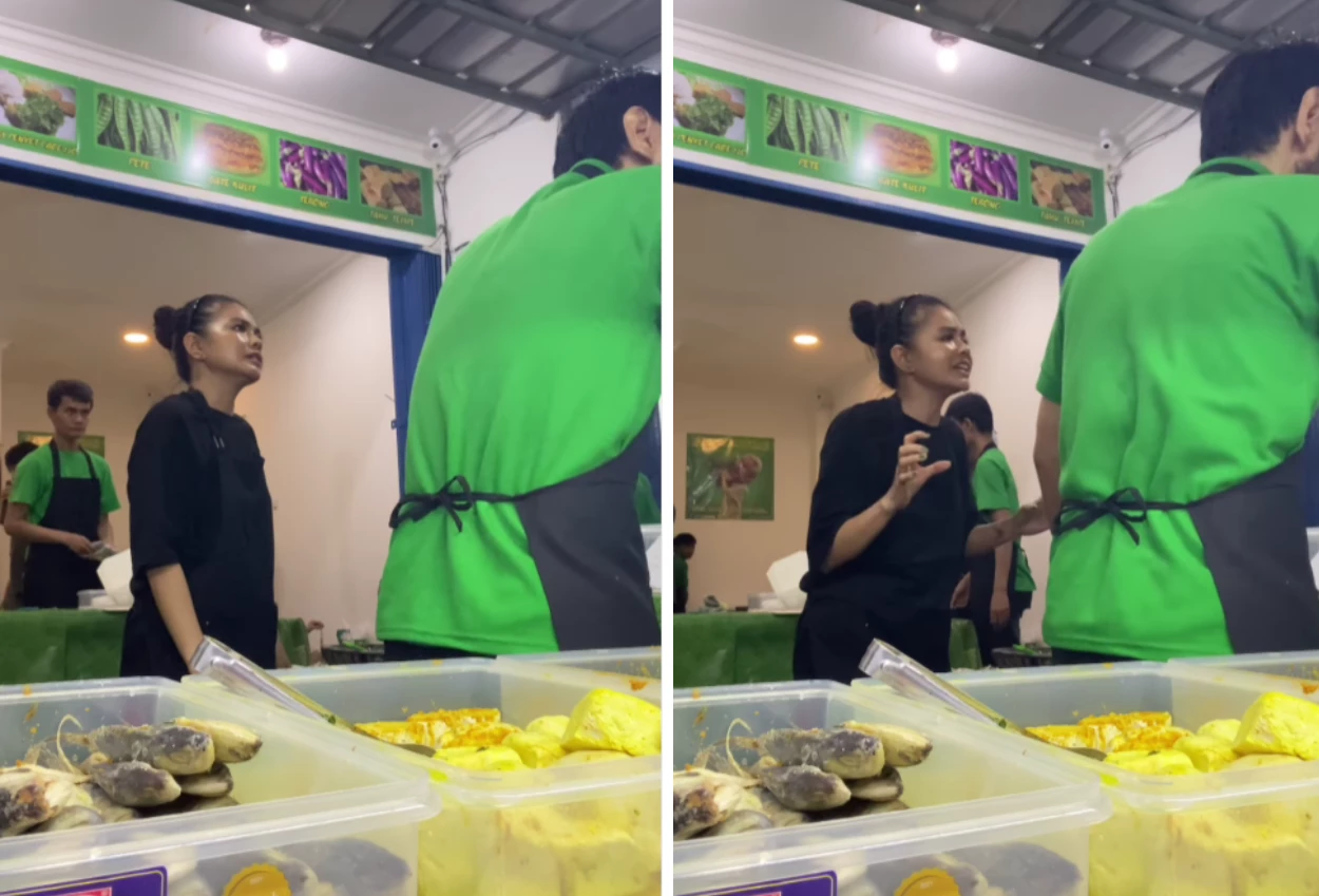 Warung makan epy kusnandar diganggu preman, sang isri capek kami!