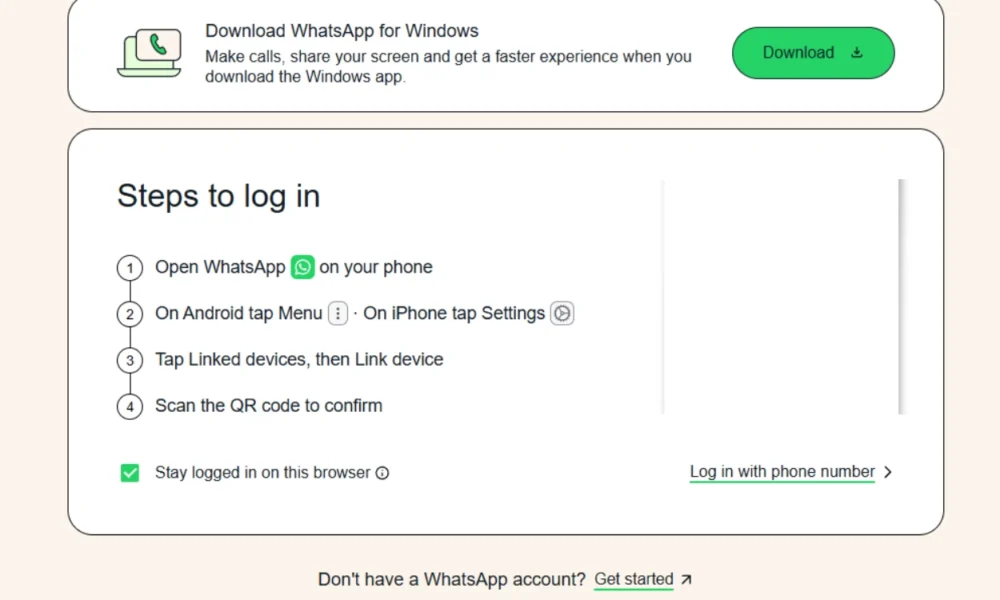 Whatsapp web error dan tak sinkron, begini cara biar kembali normal