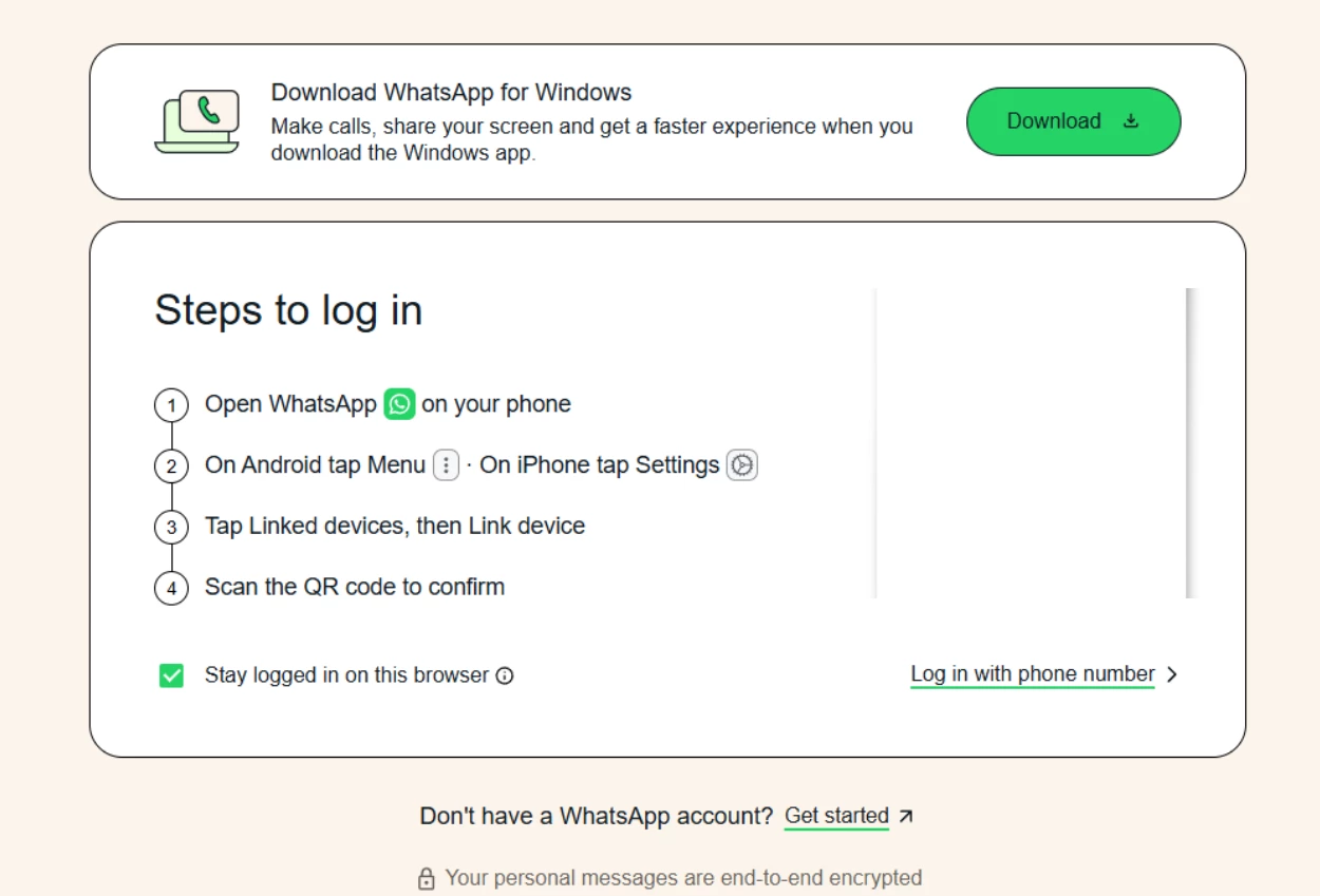 Whatsapp web error dan tak sinkron, begini cara biar kembali normal