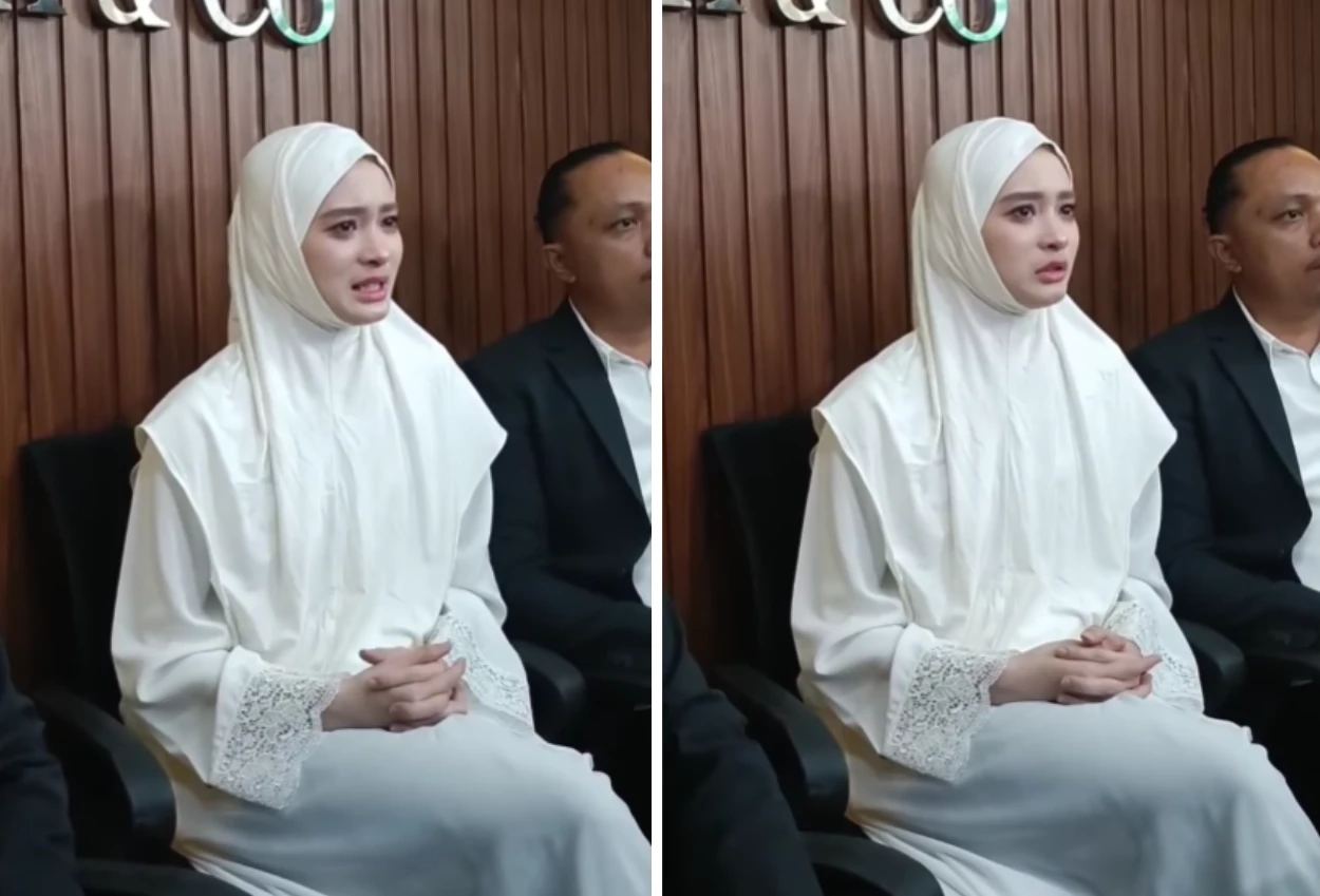 Akhirnya muncul ke publik! minta maaf sambil nangis, inara rusli cukuplah allah yang jadi sebaik baik saksi