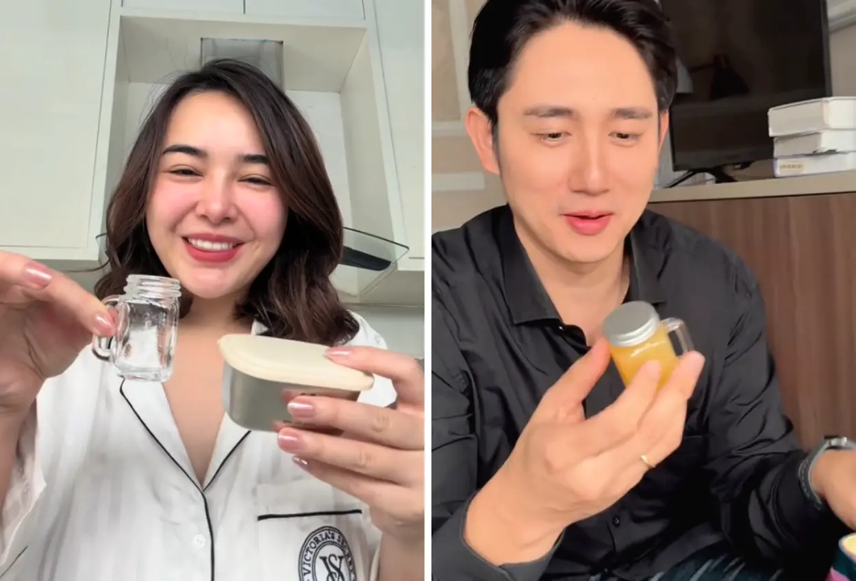 Aksi kocak amanda manopo siapkan bekal mini untuk kenny austin