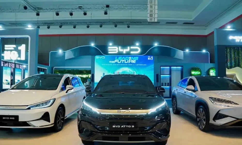 Byd salip tesla di inggris, penjualan melonjak tajam sepanjang 2025