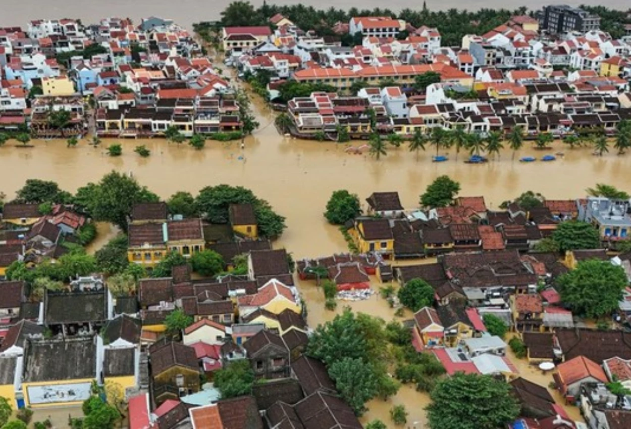 Banjir bandang terjang vietnam, 13 warga tewas dan ribuan rumah terendam