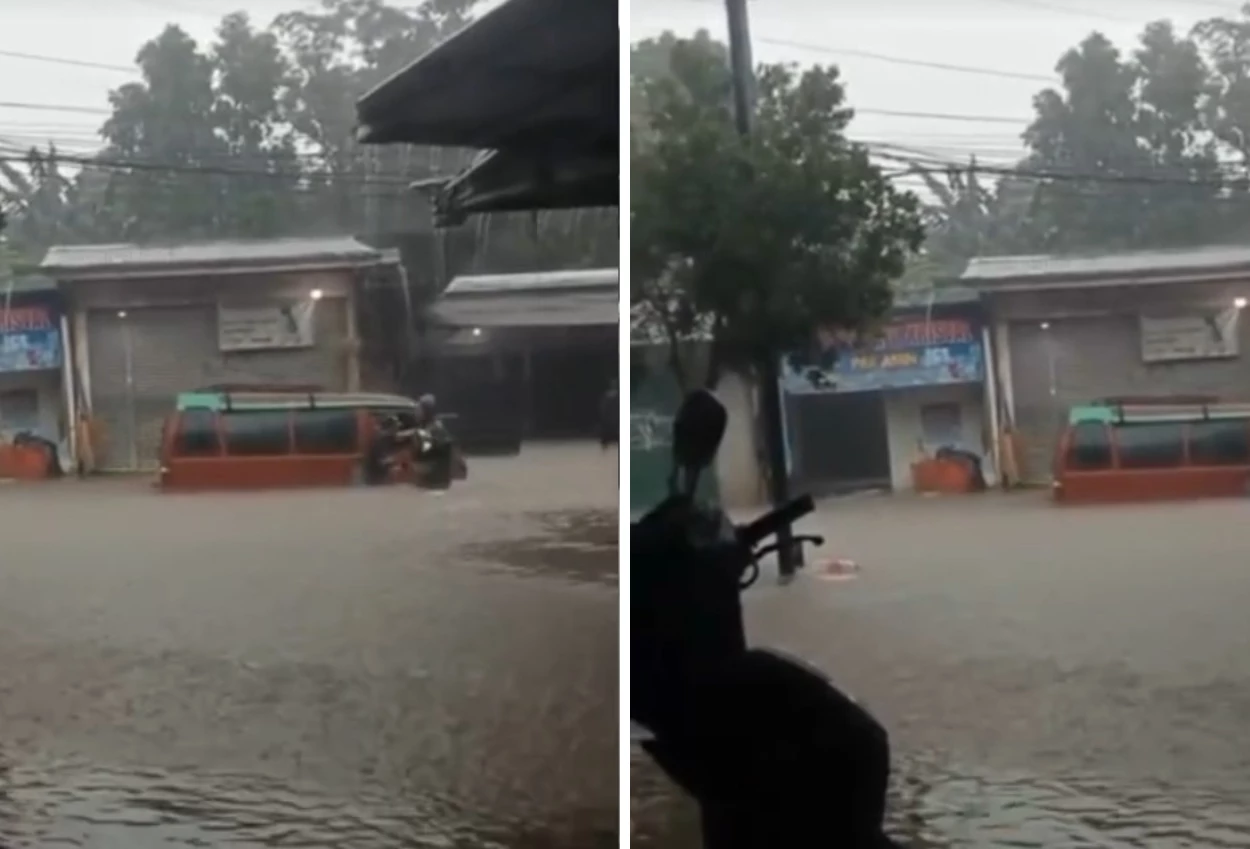Banjir rendam pondok gede bekasi, ketinggian air capai 1 meter!