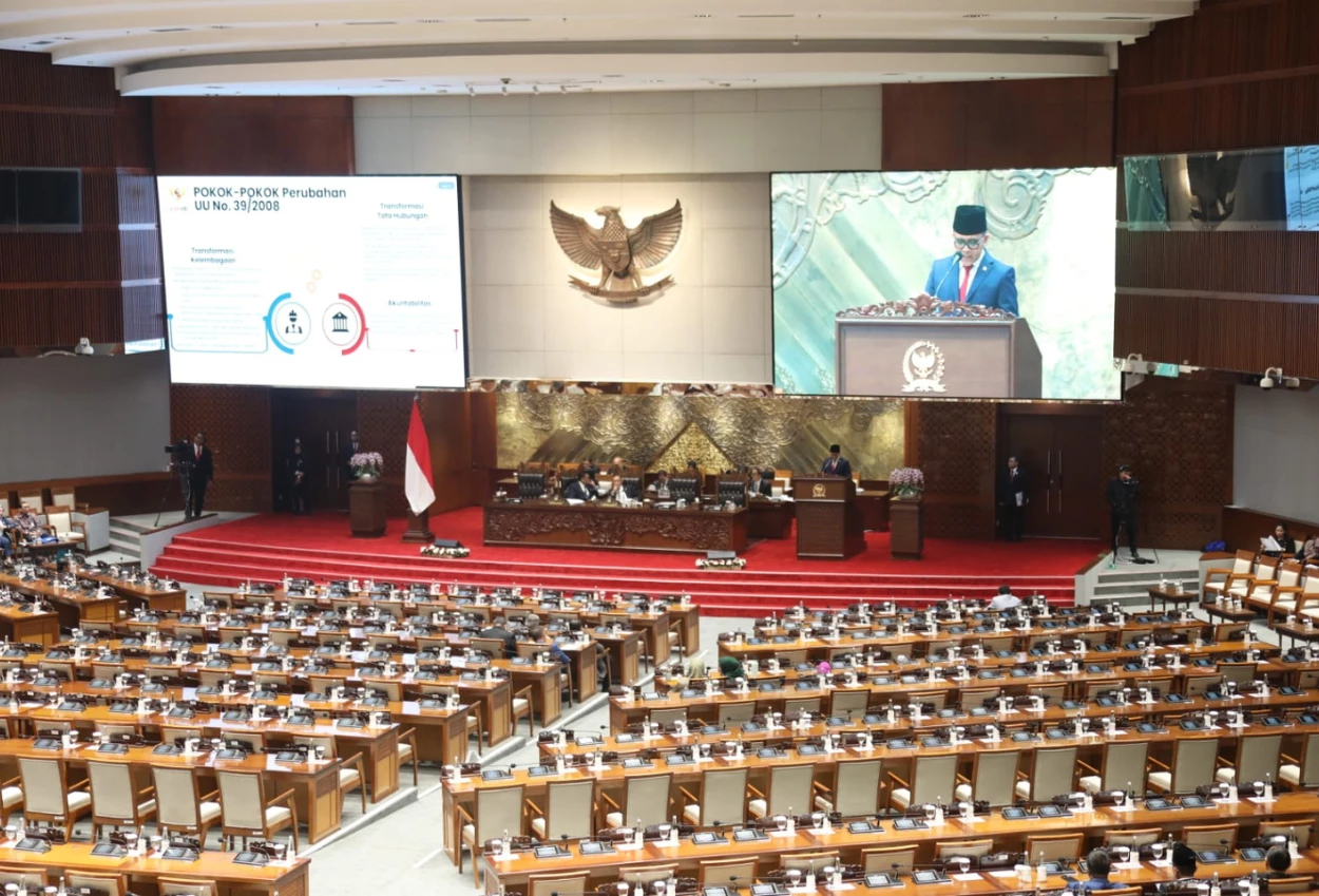 Dpr ri bakal sahkan revisi kuhap dalam rapat paripurna hari ini