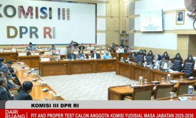 Dpr setujui 7 calon anggota komisi yudisial, berikut daftrnya!