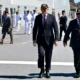 Didampingi pm australia, prabowo tinjau kapal perang hmas canberra