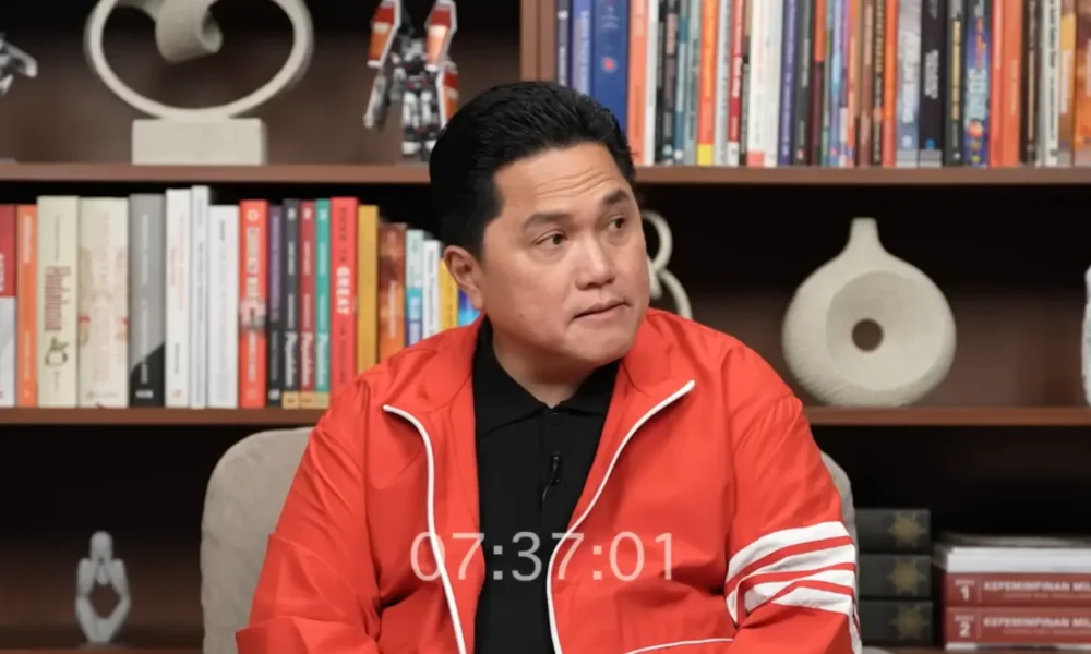 Erick thohir targetkan timnas indonesia lolos piala dunia 2030