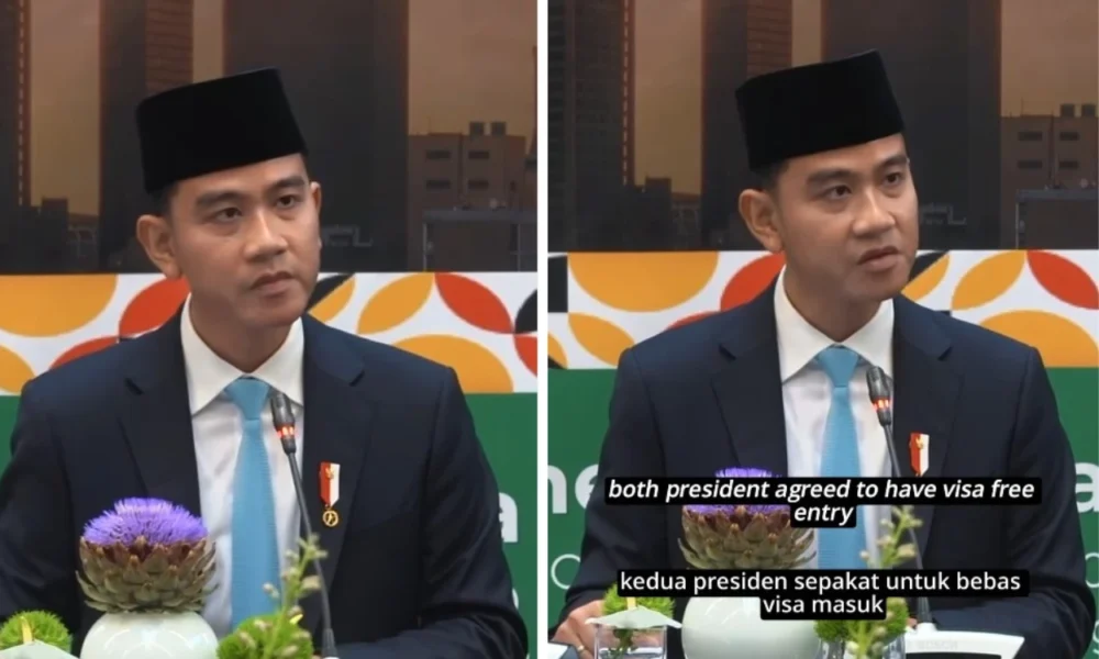 Gibran umumkan indonesia afrika selatan bebas visa