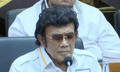 Hadir di rapat dengar pendapat dpr, ini pesan rhoma irama untuk industri seni