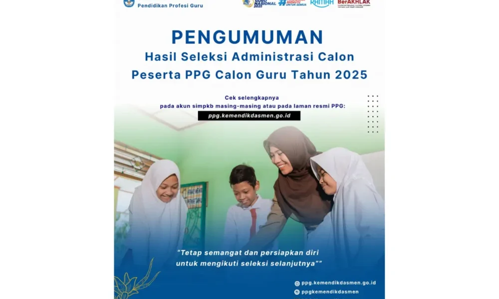 Hasil kelulusan ukpppg guru tertentu periode 3 2025