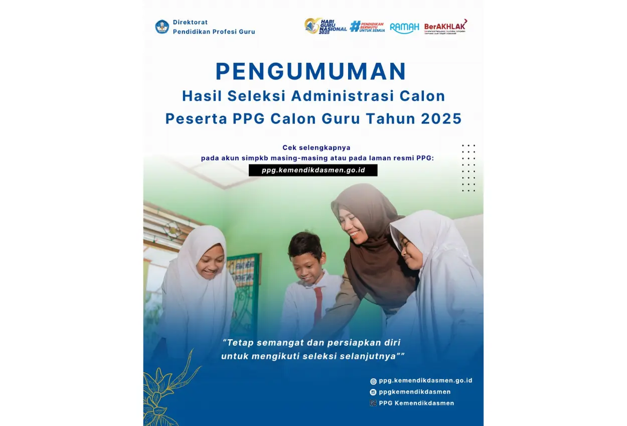 Hasil kelulusan ukpppg guru tertentu periode 3 2025