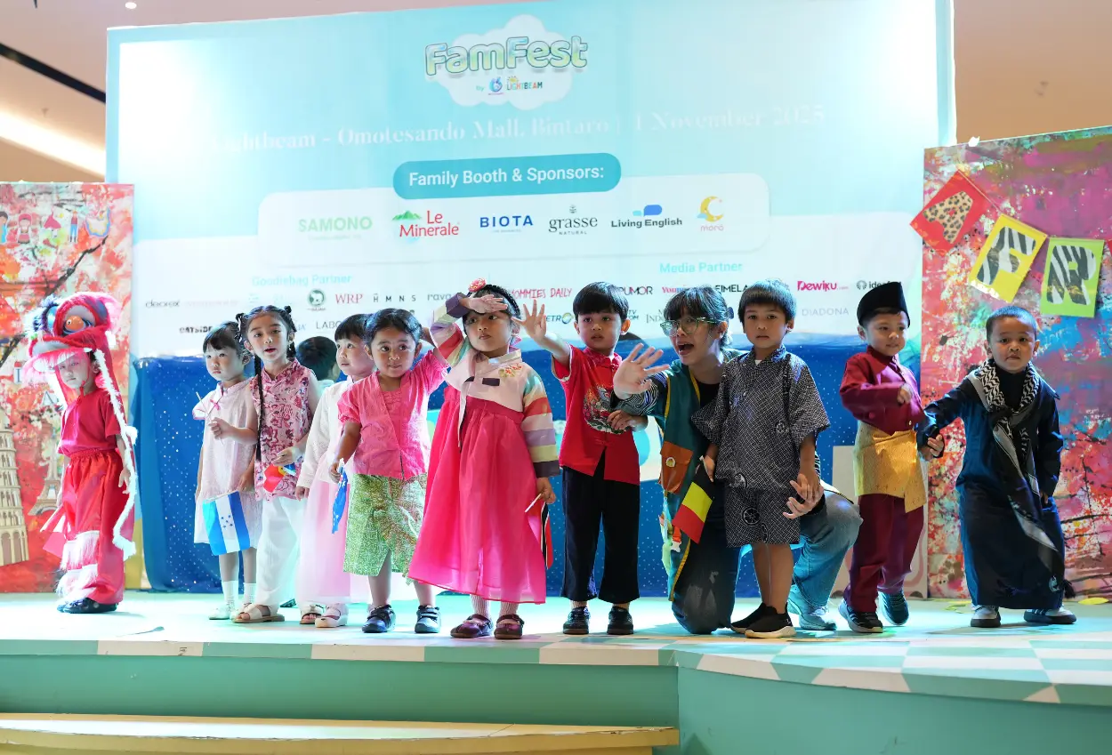 Ibu2canggih x lightbeam rayakan famfest 2025 dengan lebih dari 1000 keluarga indonesia!
