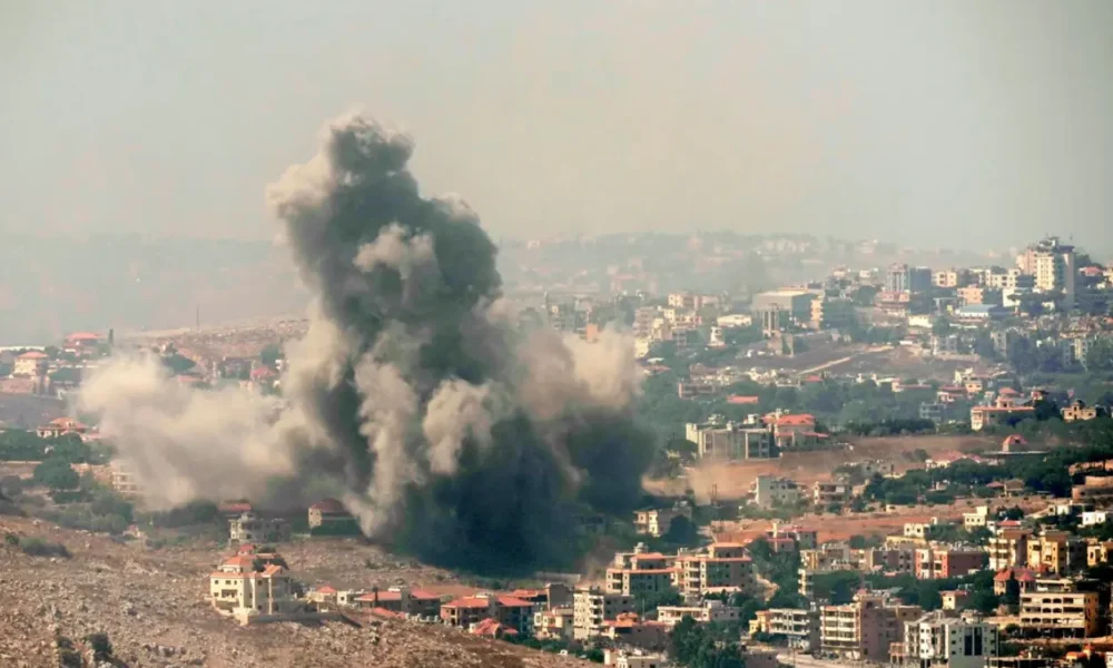 Israel serang markas bos hizbullah di lebanon