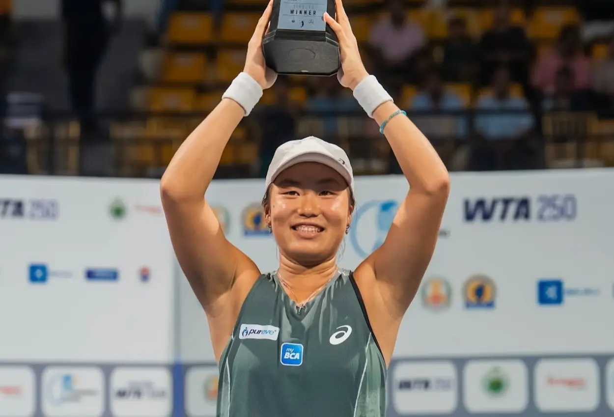 Janice tjen jadi petenis indonesia pertama yang raih juara chennai open 2025