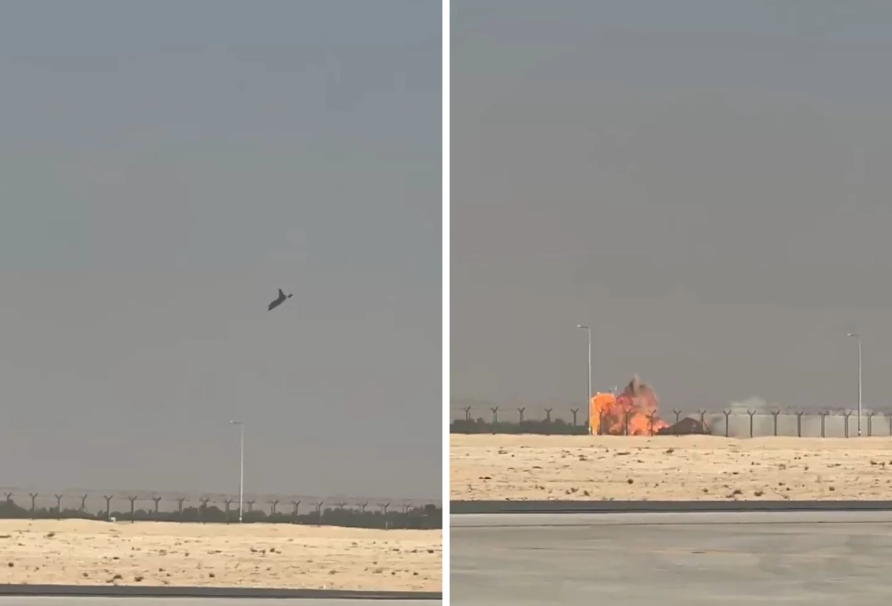 Jet tempur india jatuh saat atraksi di dubai air show, pilot tewas