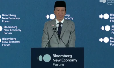 Jokowi pidato di bloomberg new economy forum, tegaskan kemajuan infrastruktur dan digitalisasi qris