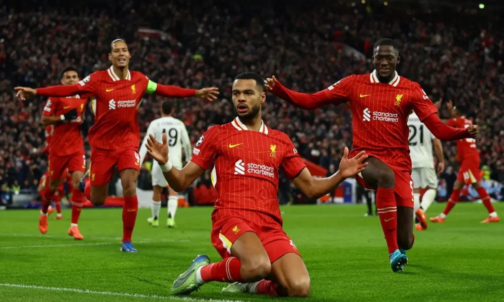Liverpool vs real madrid di liga champions