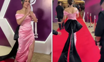 Momen lucu raisa kabur hingga lari lari usai acara ami awards hindari wartawan