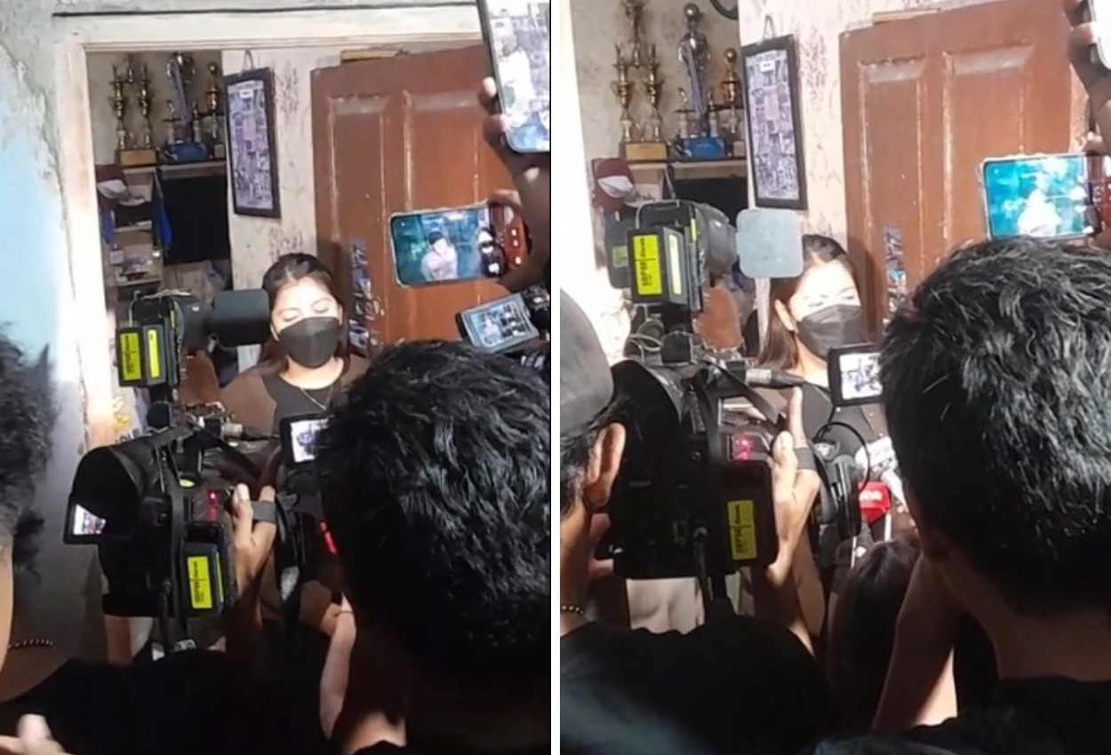 Momen tangis ibunda alvaro pecah saat pertama kali datang ke rumah duka
