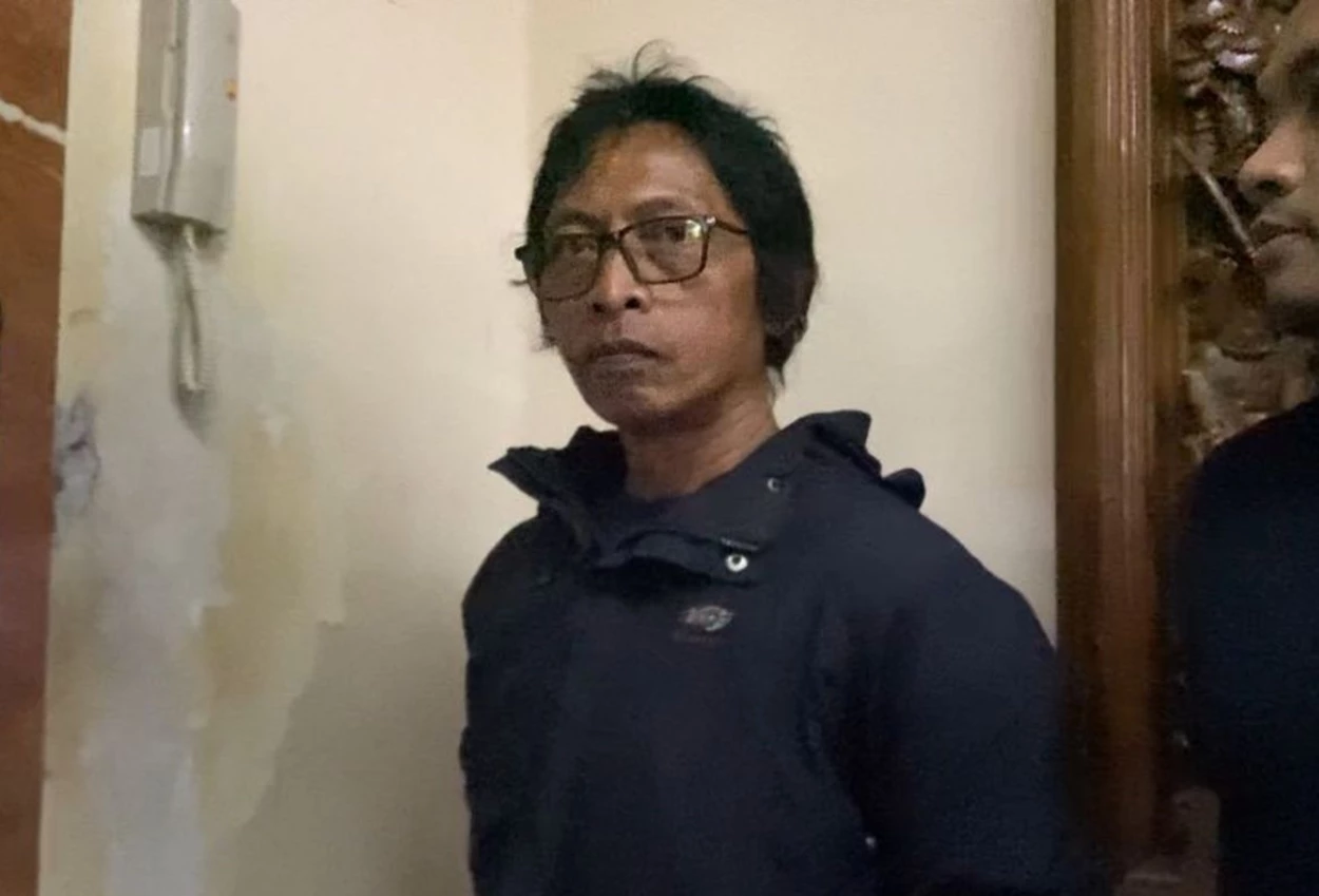 Nanang gimbal pembunuh artis sandy permana divonis 12 tahun penjara