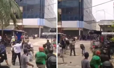 Ormas vs matel di cengkareng bentrok perkara penarikan motor