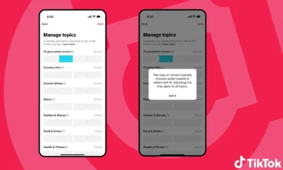 Pengguna tiktok kini bisa batasi konten ai di fyp, simak caranya!