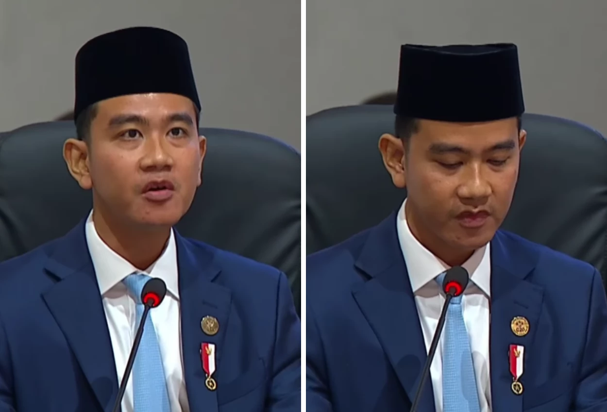 Pidato perdana gibran di ktt g20, pamer qris hingga program mbg
