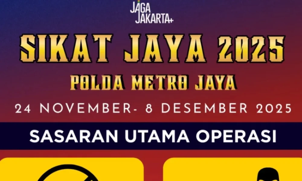 Polda metro jaya bakal gelar operasi sikat jaya, ini sasaran utamanya!