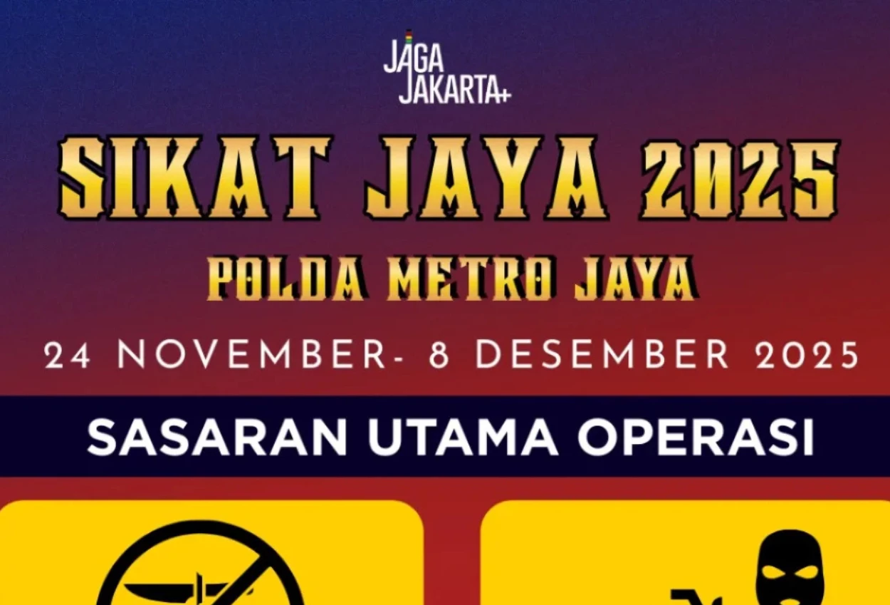 Polda metro jaya bakal gelar operasi sikat jaya, ini sasaran utamanya!