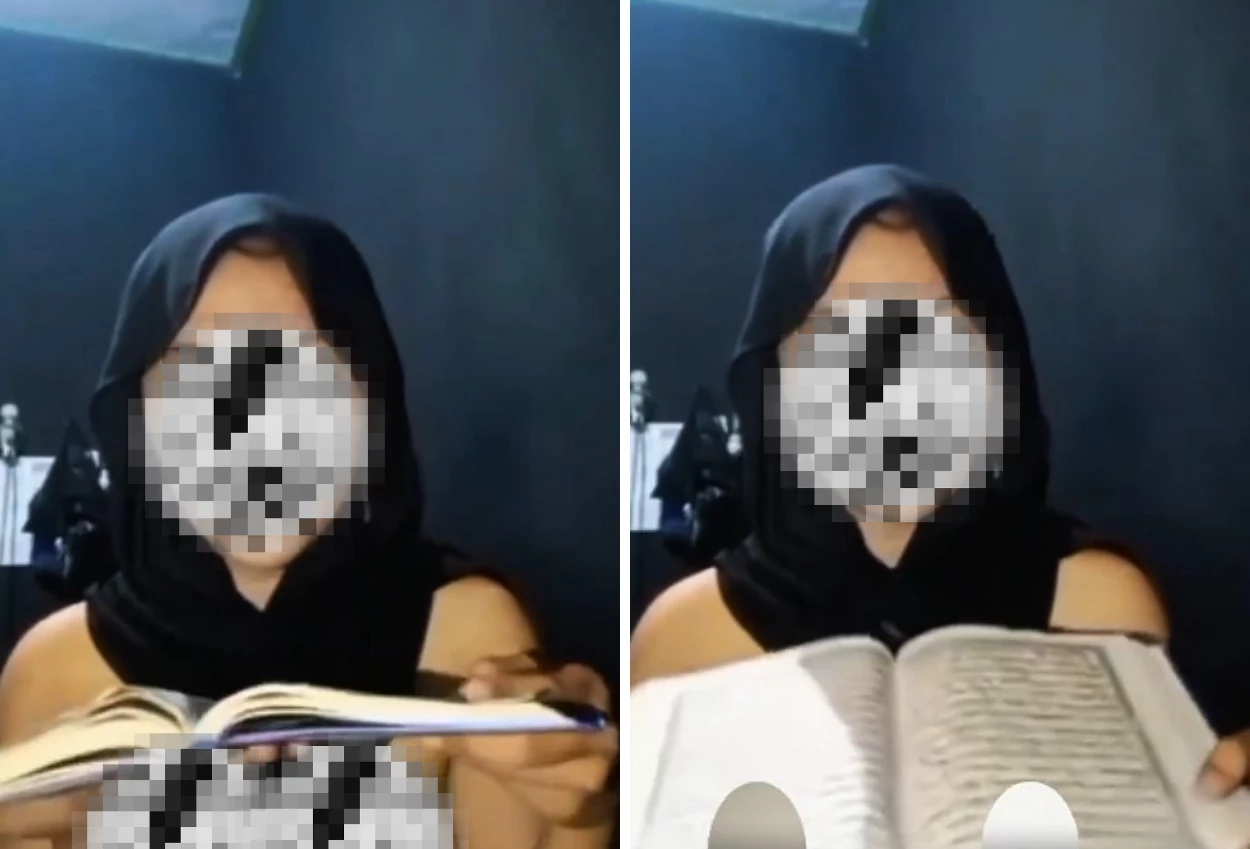 Polisi selidiki viralnya kasus wanita tanpa busana yang hina hingga ludahi al quran