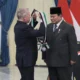 Prabowo dapat gelar the bejewelled grand cordon of al nahda dari raja yordania