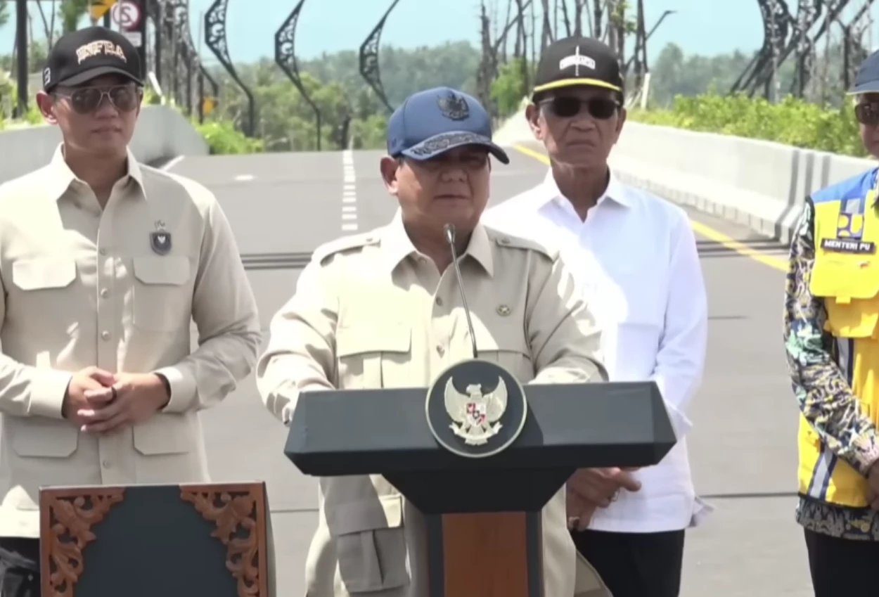 Prabowo imbau siswa tak usah sambut dirinya saat kunker saya kasihan kalau mereka tunggu lama