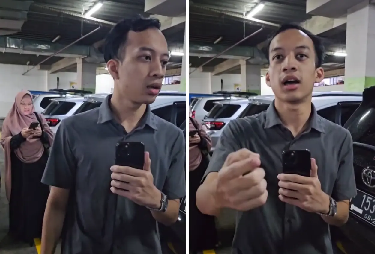 Pria yang ngaku anak propam saat didatangi debt collector minta maaf