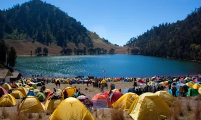 Puluhan pendaki terjebak di ranu kumbolo saat erupsi gunung semeru