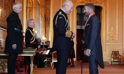 Raja charles berikan gelar bangsawan kepada david beckham
