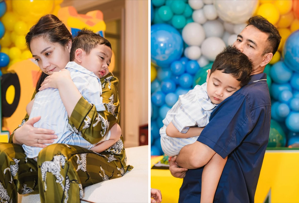 Rayyanza injak usia 4 tahun, raffi ahmad dan nagita terima kasih sudah hadir sebagai cahaya di rumah ini