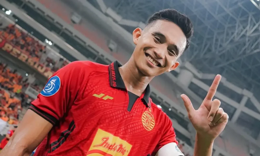 Respons rizky ridho saat golnya masuk puskas fifa