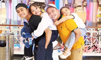 Ruben onsu kembali kumpul bersama anaknya setelah 2 bulan tak bertemu