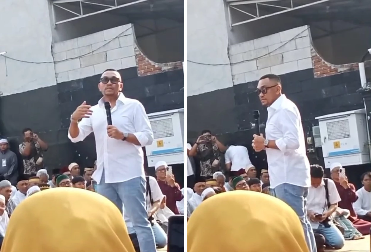 Sahroni muncul ke publik curhat soal penjarahan orang orang yang teriak itu boro boro bayar pajak