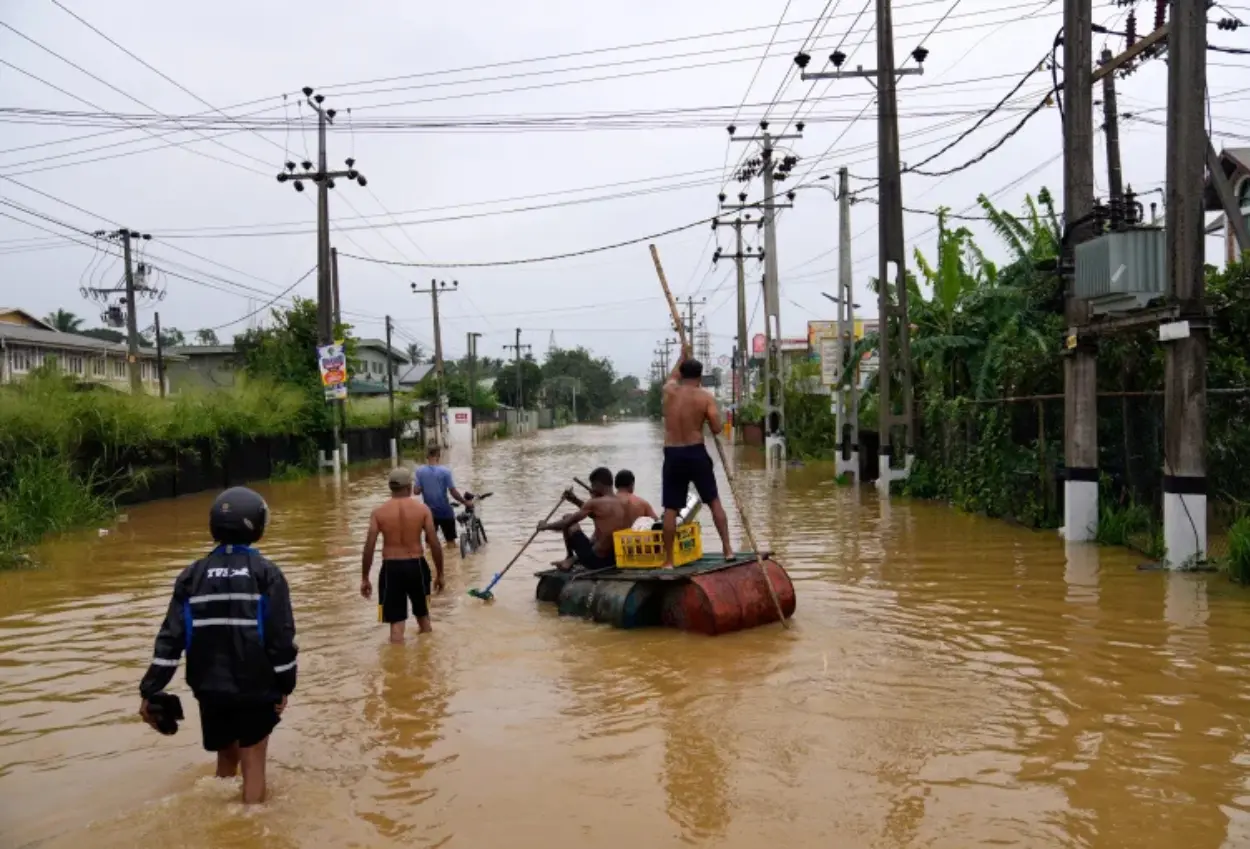 Sri lanka diterjang banjir, 123 orang dikabarkan tewas