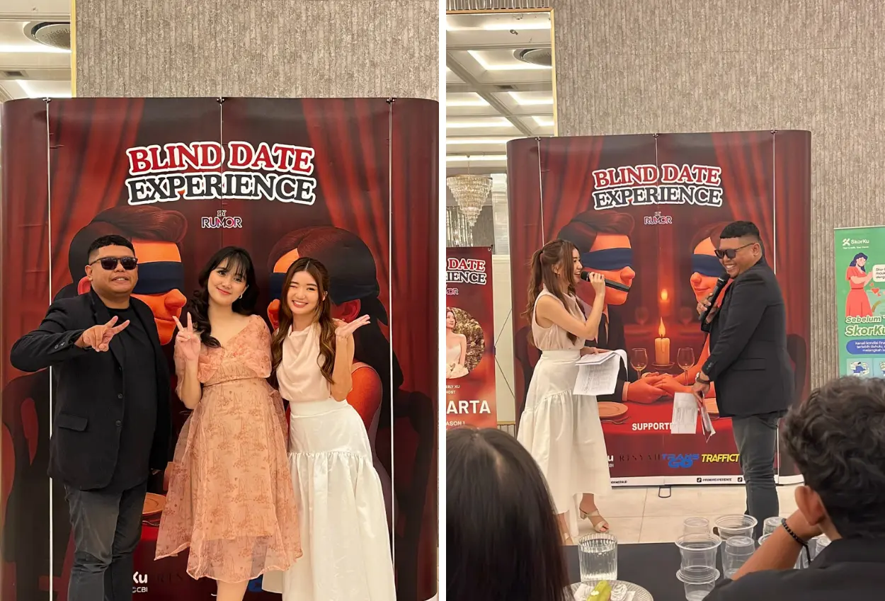 Sukses gelar 5 part, blind date experience season 1 jakarta by rumor resmi berakhir