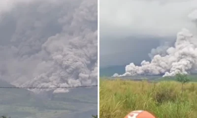Usai erupsi, status gunung semeru naik ke level ‘awas’