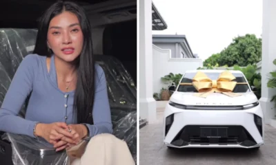 Usai rumah didatangi debt collector, sarwendah pamer dibelikan mobil baru dari sosok spesial