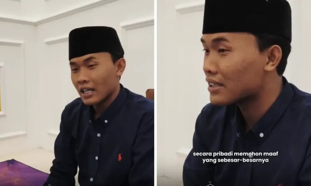 Usai viral disebut lecehkan anak kecil, gus elham yahya minta maaf