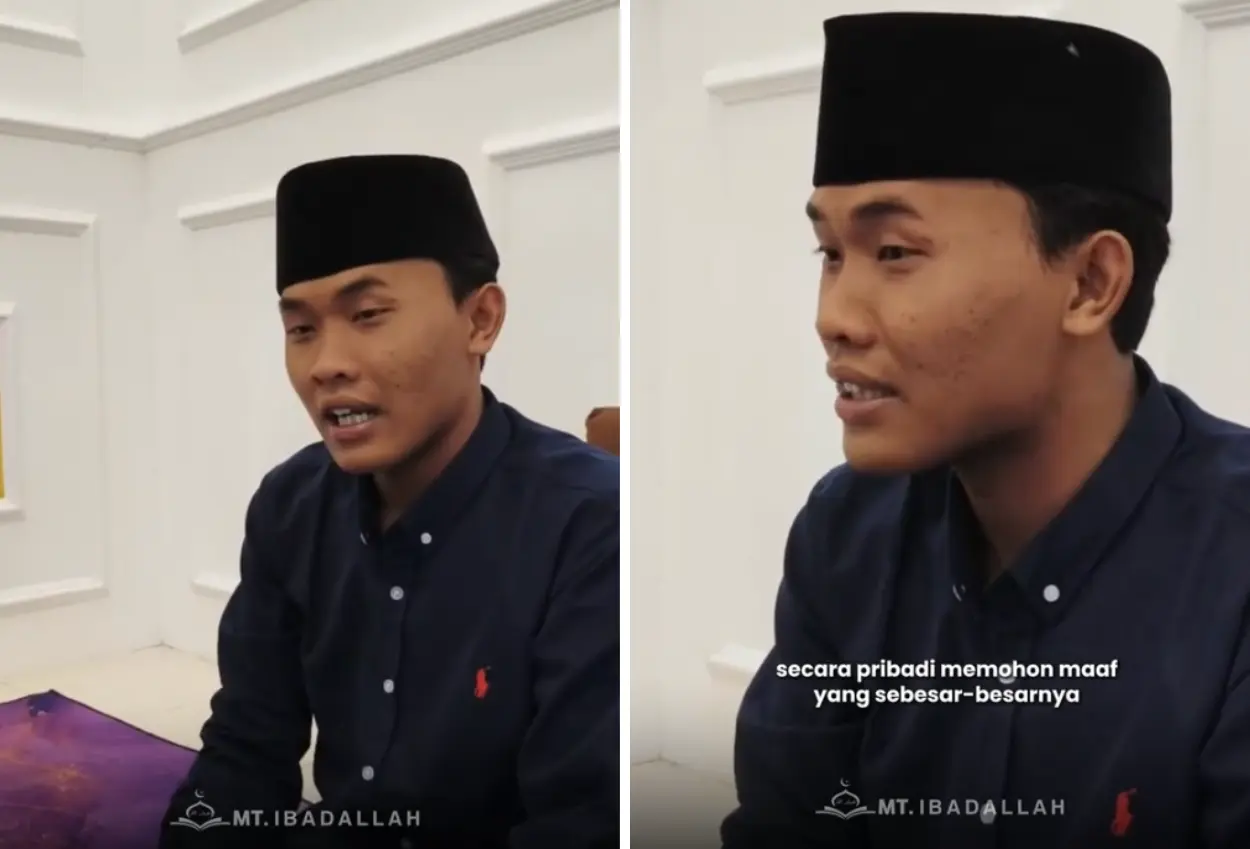 Usai viral disebut lecehkan anak kecil, gus elham yahya minta maaf