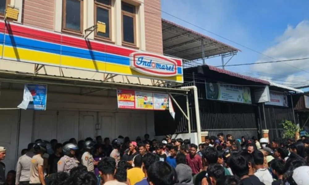 16 pelaku penjarahan minimarket di sibolga diringkus polisi