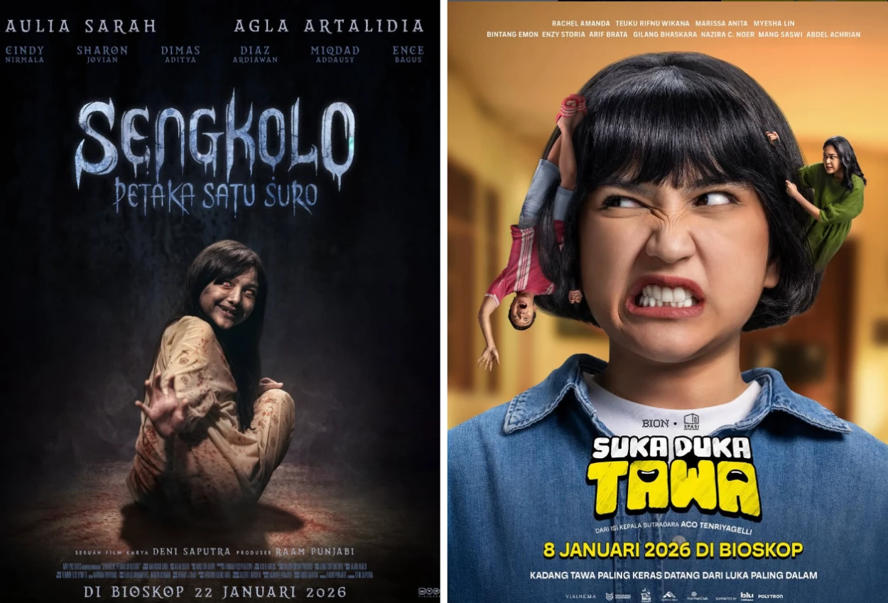 20+ film bioskop januari 2026, banyak film horor!